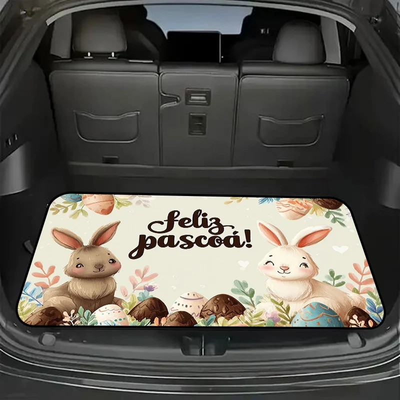 1 Stylish Car Trunk Pad | Holiday Easter Design With 