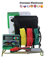 DUOYI DY4100 Digital Resistance Tester Earth Ground Meter Multimeter with Higher Accuracy Power Systems Inspection Tools Kit