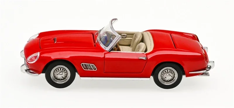 Modèle réduit de voiture GFCC 1:64 1960 250 SWB, rouge, marron, intérieur moulé sous pression