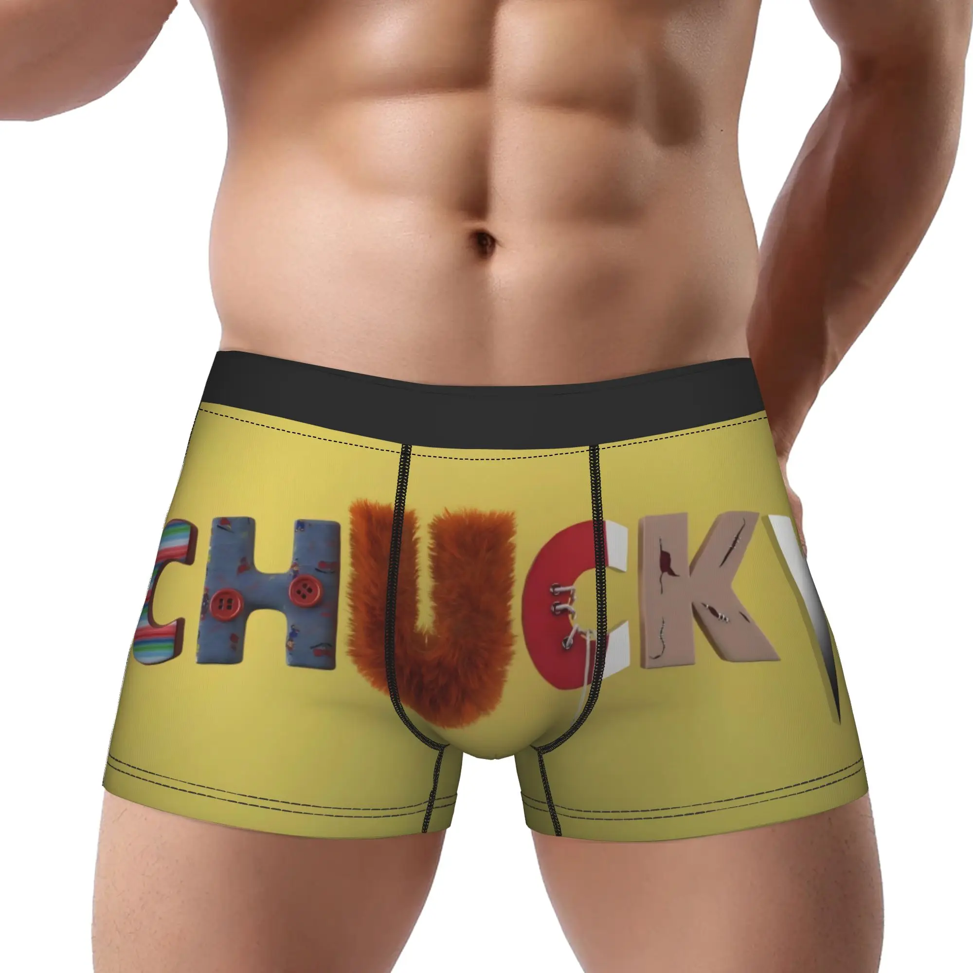 Chucky 7  Underpants Homme Panties Man Underwear Comfortable Shorts Boxer Briefs