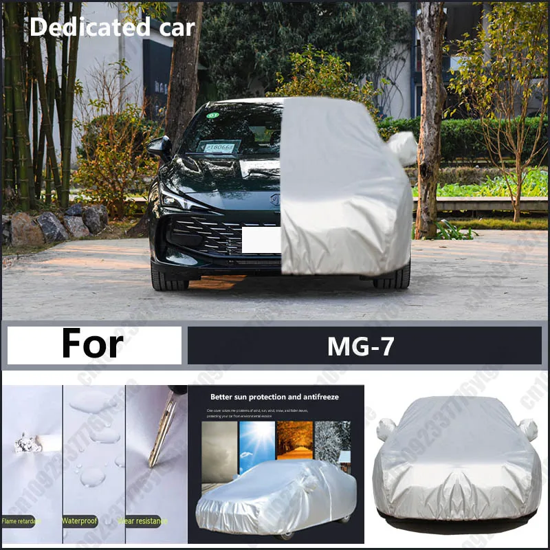 

For MG-7 Oxford cloth car cover for sun protection, rain resistance, and all season special car dust cover