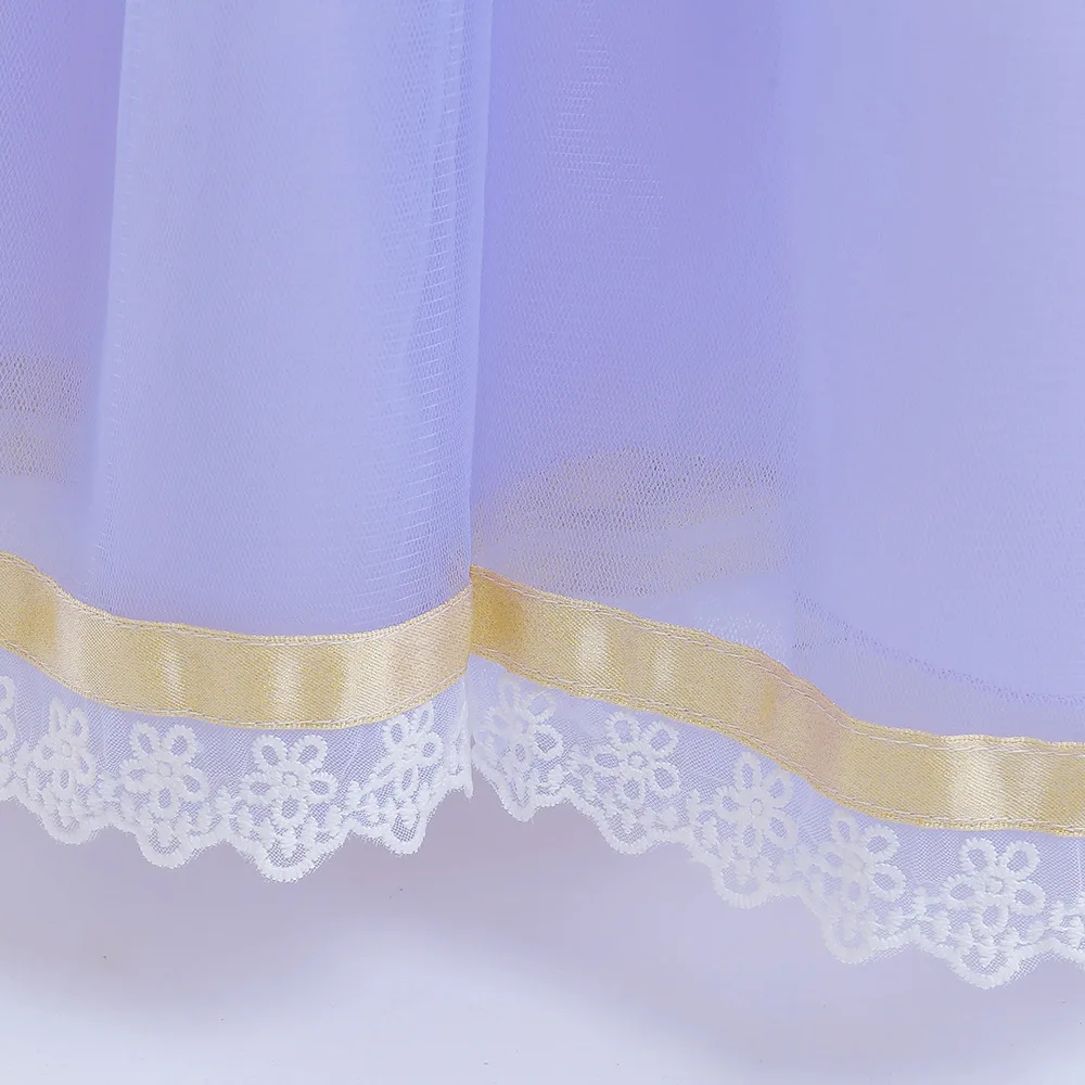 Princess Dresses Girls Halloween Christmas Dress up Costume Purple Party Princess Costume for Girls Age 3-10 5 Princess Dresses Girls Halloween Christmas Dress up Costume Purple Party Princess Costume for Girls Age 3-10 5