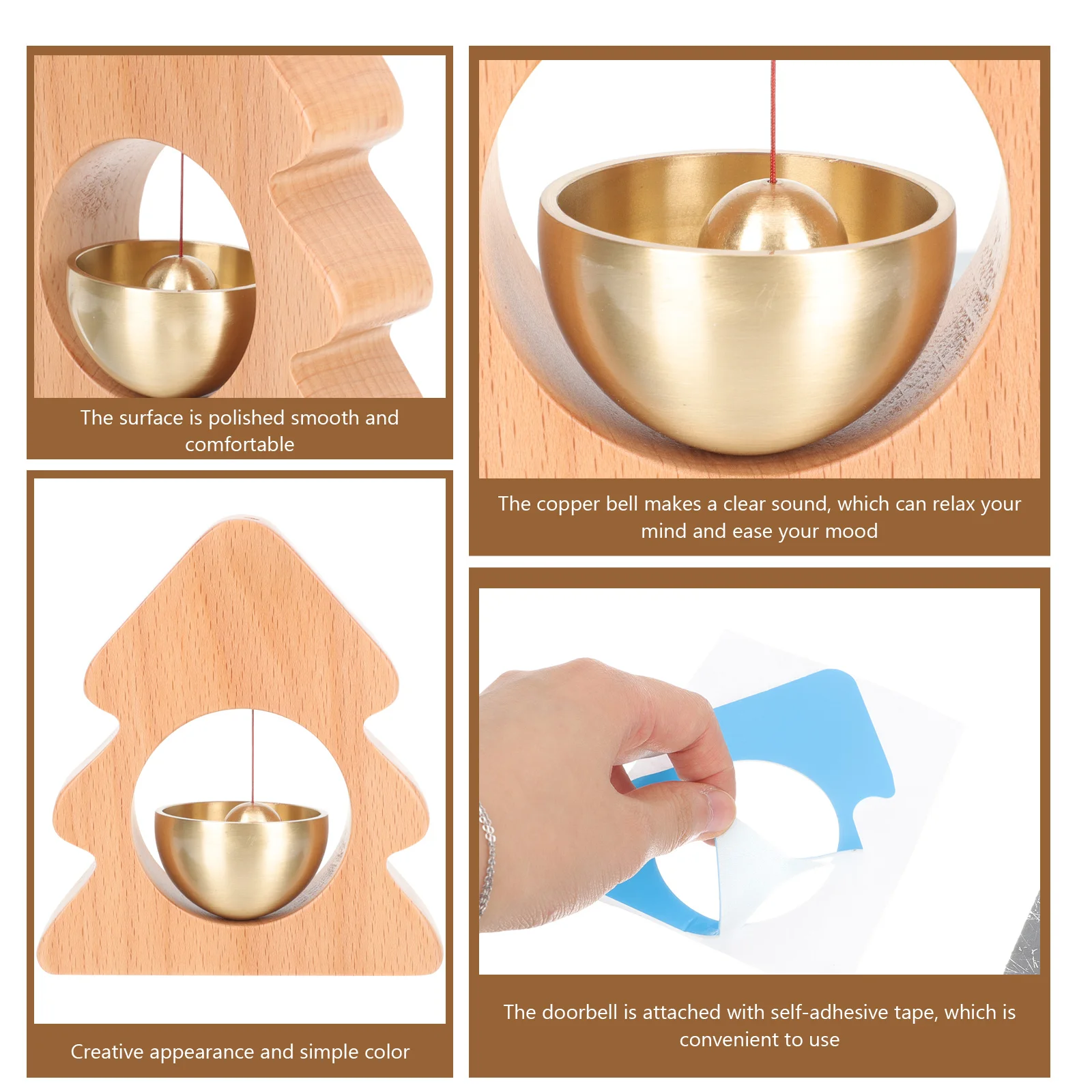 

Japanese Wind Chime Wooden Door Bell Retro Entry Alert Chime For Holiday Party Garden Outdoor Decoration Door Wind Bell