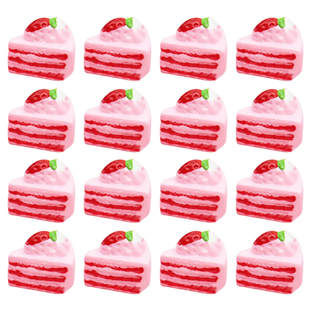 16Pcs Resin DIY Cake Embellishments Creative Delicate Dress Clothes Hair Headdress Accessories Craft Supplies DIY Phone Charm