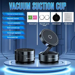 360° Rotatable Aluminum Alloy Car Phone Holder,Wall Mount,Waterproof,Compatible with Auto,Multi-Scene Use Vehicle Dashboard