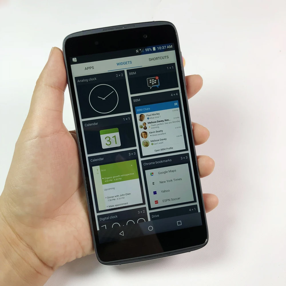 Original BlackBerry Neon DTEK50 DTEK 50 Mobile Cell Phone 3MP 5.2" 16GB ROM 3GB RAM 3G 4G LTE Octa-core Unlocked Android 6 Only