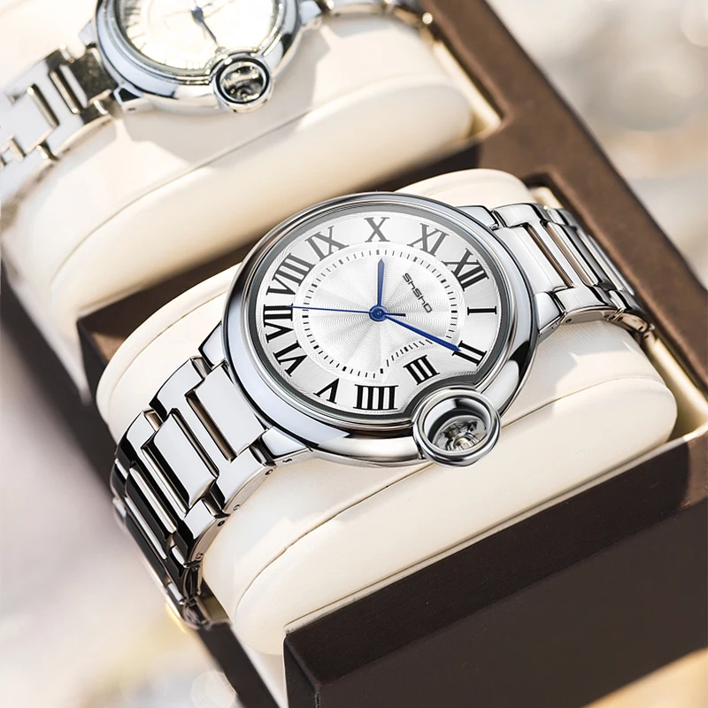 Wokai's neues vollautomatisches Quarzwerk, elegantes Business-Herrenuhr-Geschenk, beste Wahl