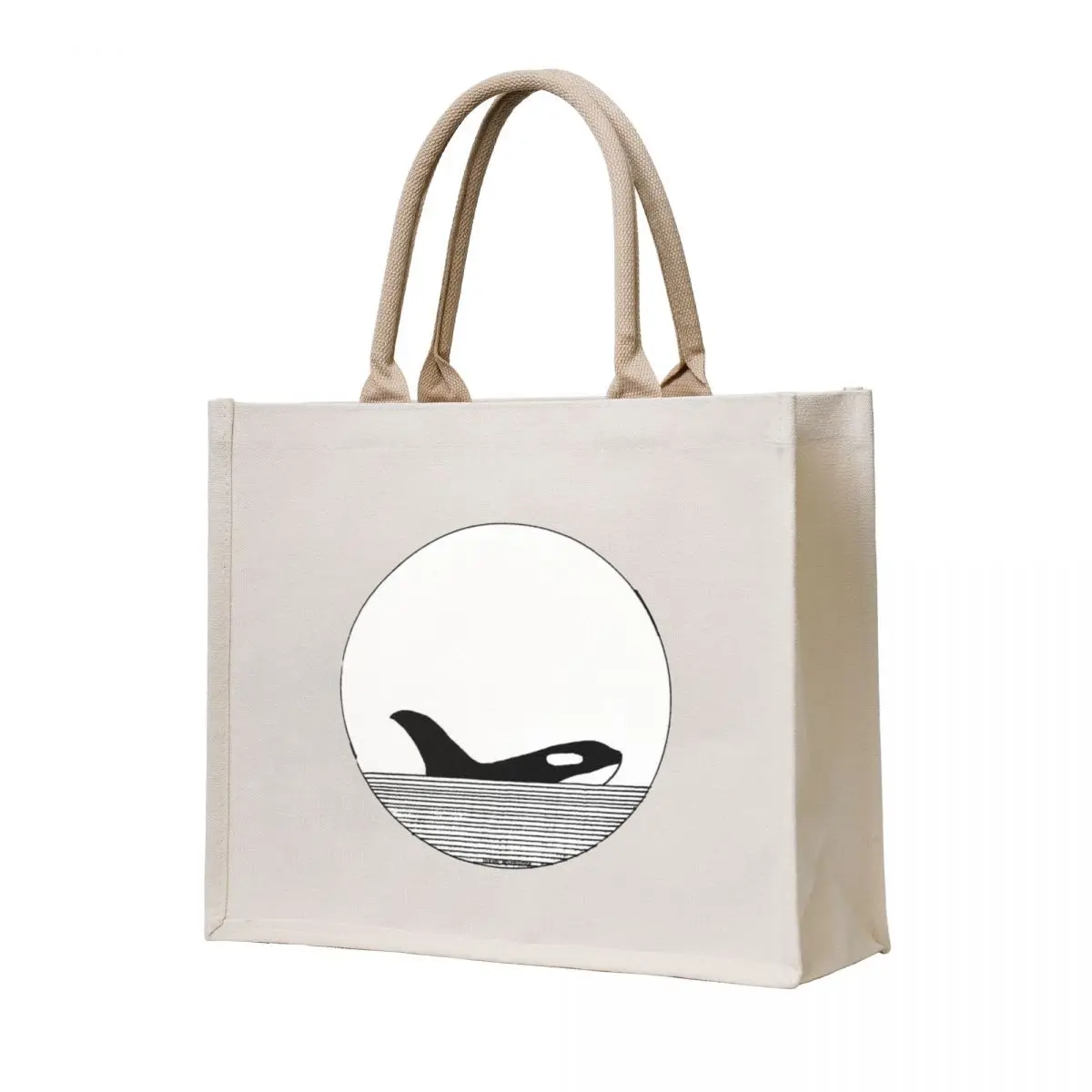 

Blackfish Tote Bag tote bag men's Canvas shoulder bag the tote reusable shopping