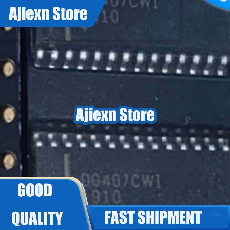 5Pcs DG407CWI DG407 SOP28 Multi channel analog switch chip in stock  100% new and original