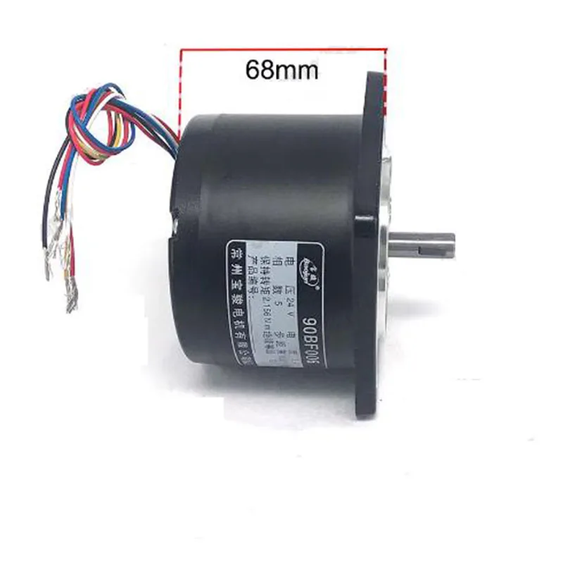 EDM Stepper Motor 90BF006 With 6 Wires 5 Phase 24V for Wire Cutting Machine 1pc