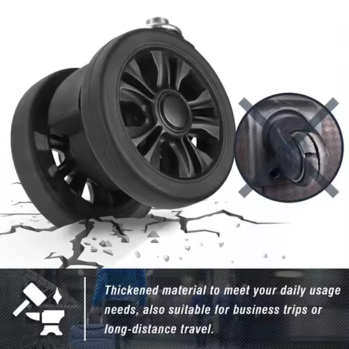 1/2Pcs STLN-2 Trolley Caster Replacement Suitcase Luggage Box Wheels Double Row 360° Spinner Repairing Kit Heavy Duty Wheels - Image 6