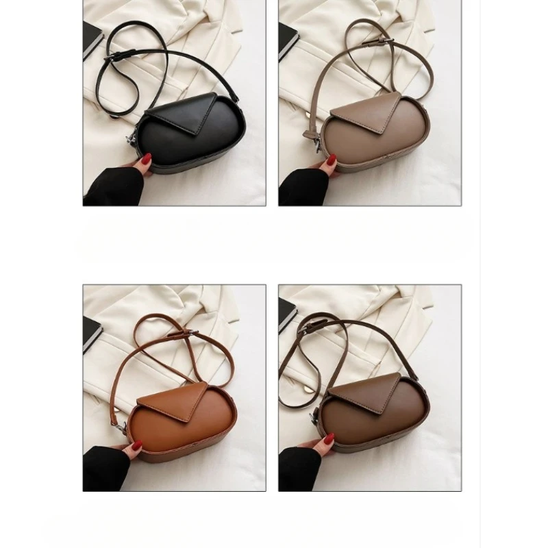 High Appearance Level  Women Retro Small Bag Single Shoulder Fashion Niche Explosive Network Red Trendy Crossbody Bag  Handbags