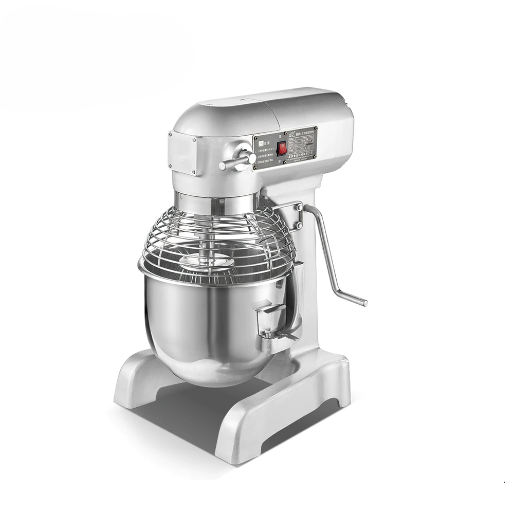 Dough Mixing Machine High Quality Powerful 20 Liters Spiral Mixer Commercial Kitchen Cake Dough Mixer