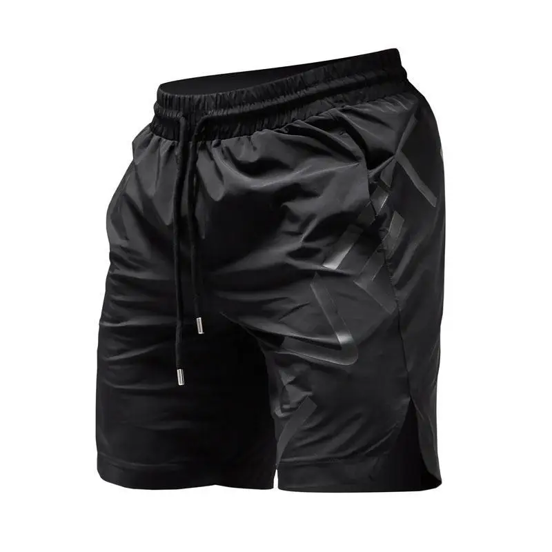 

Fitness Exercise Training Jogging Pants Men Muscular Casual Breathable Quick-drying Five-point Pants Slim Shorts Comfortable