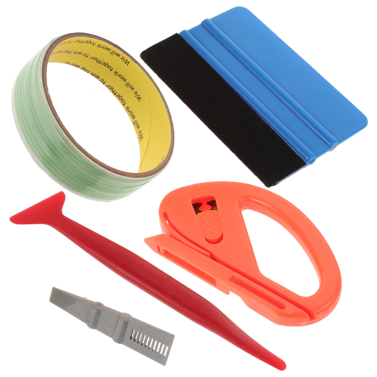 

5M Adhesive Tape for Car Vinyl Packaging Window Tinting Tools Kit Vinyl Wrap Squeegee Scraper Auto Tint