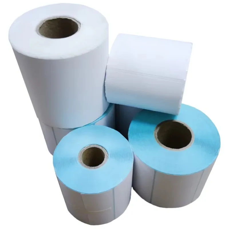 

【Bulk Sales】50*30*800 Thermal Transfer Printable Adhesive Sticker Paper Labels For Exhibition Use Packaging Tags For Printed The