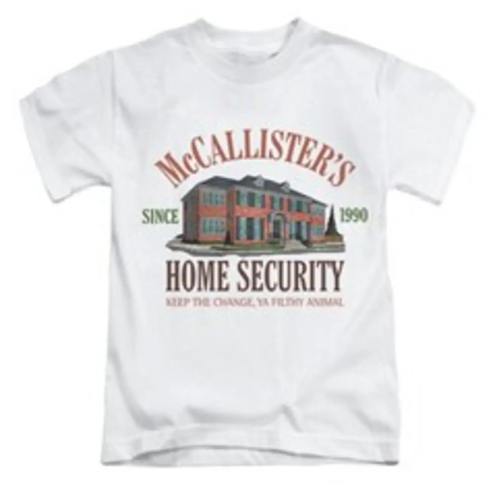 McCallisters Home Security Erwachsene Weihnachten T Shirt Film Xmas Top Neu vintage Washed Top For Everyday Wear Versatile
