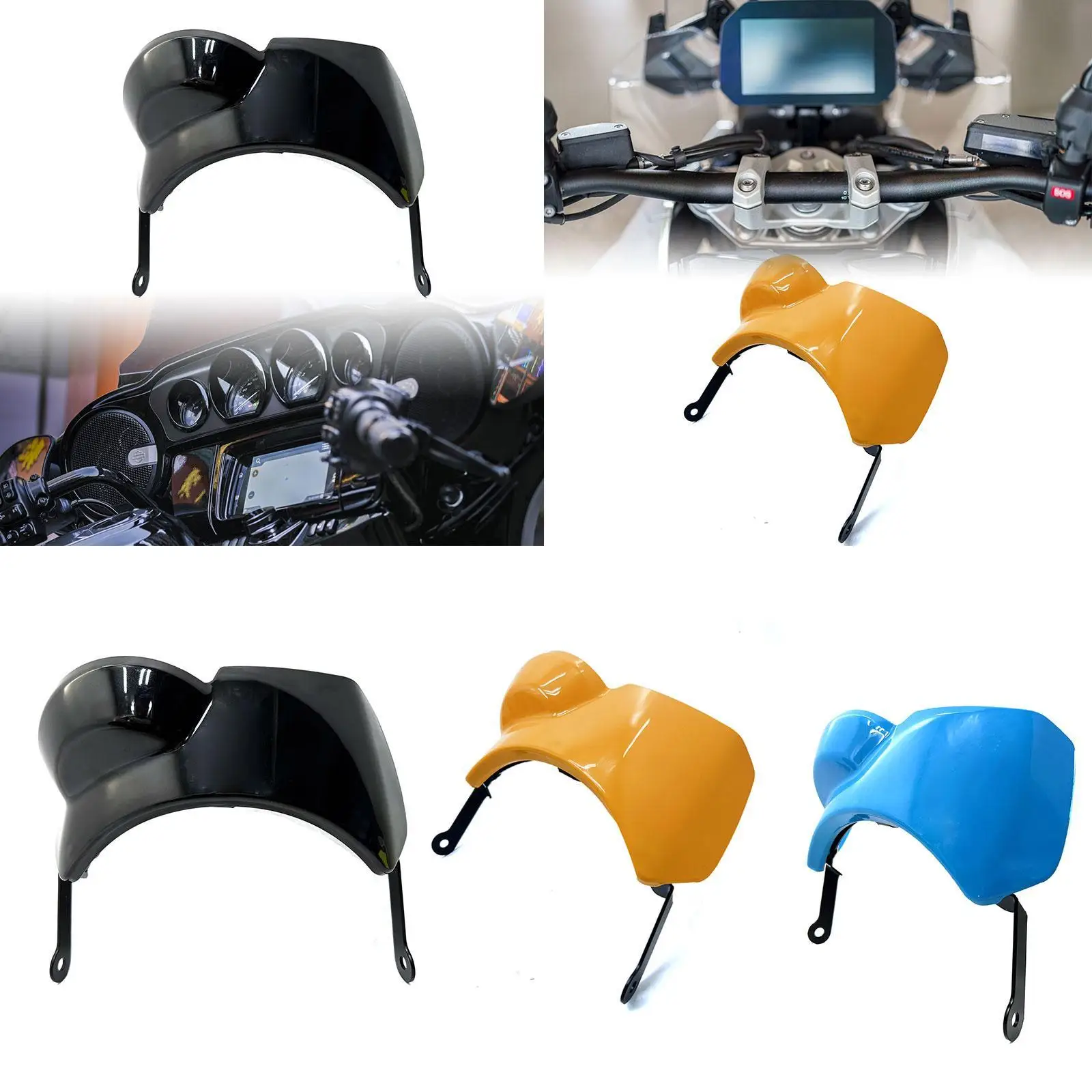 

Motorcycle Windshield Windscreen Replacment Spare Part Protection Sunshade