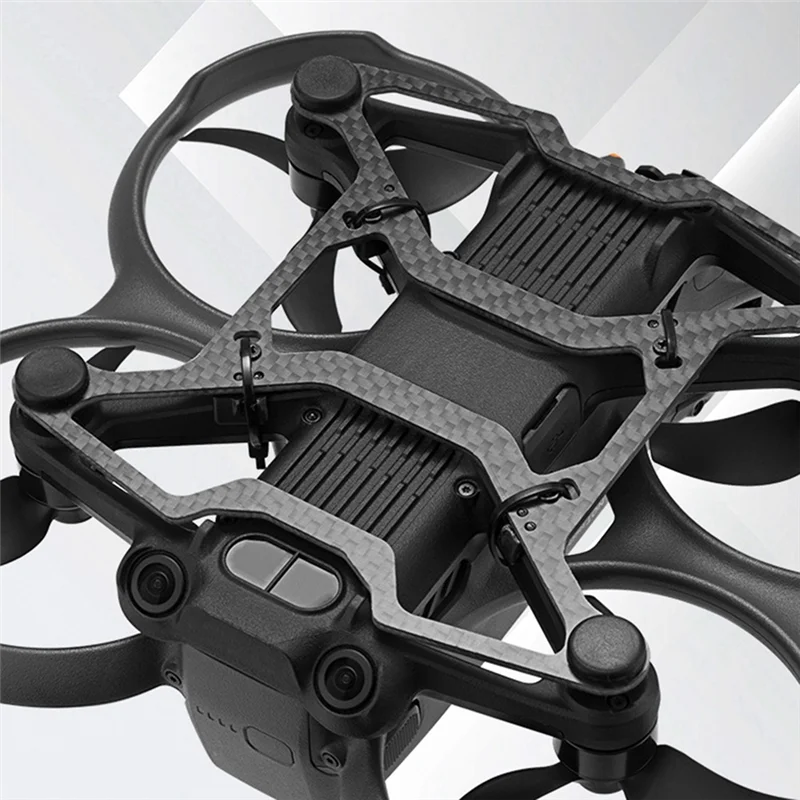 ABKI-DJI Avata 2 드론 액세서리 탄소 섬유 충돌 방지 쉴드 범퍼 보호기 동체 충격 보호