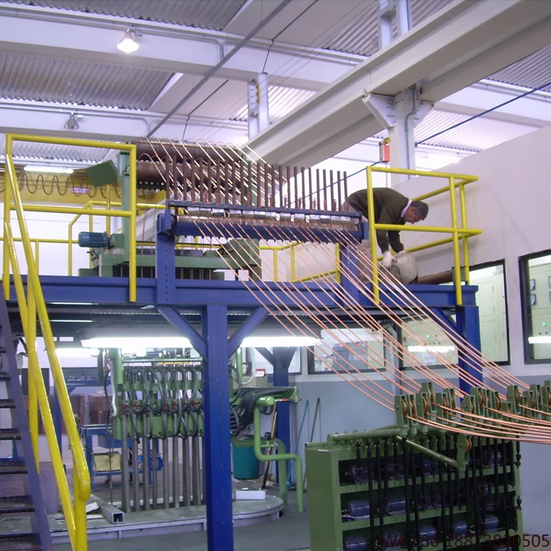 آلة الصب قضيب النحاس خط إنتاج الصب المستمر إلى الصعود المستمر #5