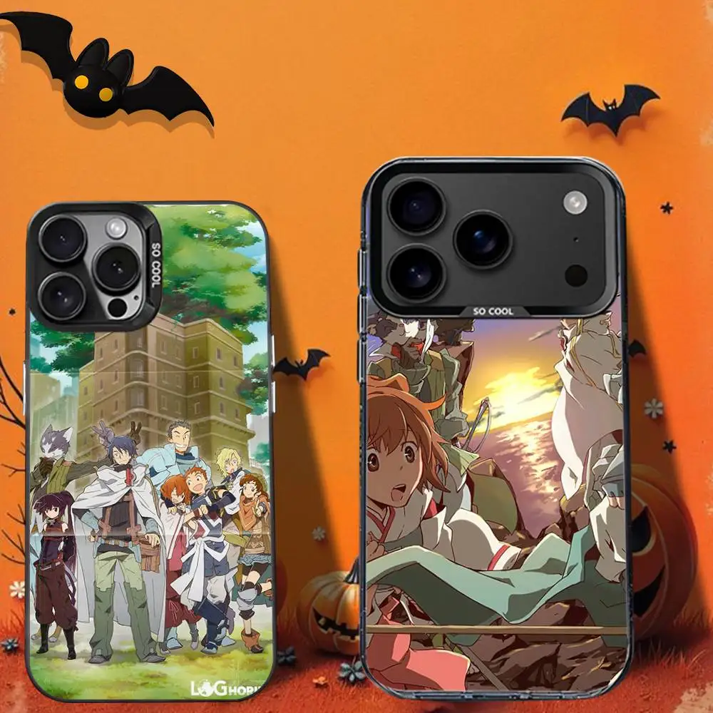 

Log H-Horizon-ES Phone Case For iPhone 16,12,13,17,15,1,11,Mini,Pro,SE,XS,MAX,Black Matte Silicone Cover
