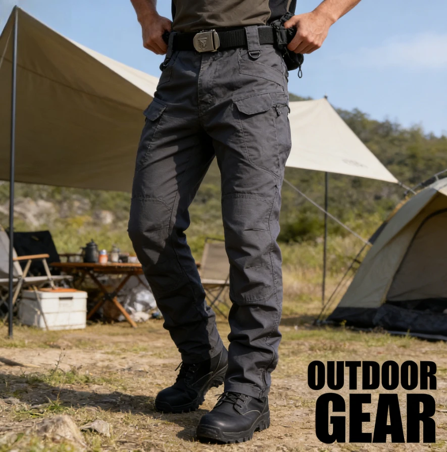 

2026 Mens Pants Pattern Quick Dry Waterproof Wear Resistant For Outdoor Climbing Camping Trekking Activities camping