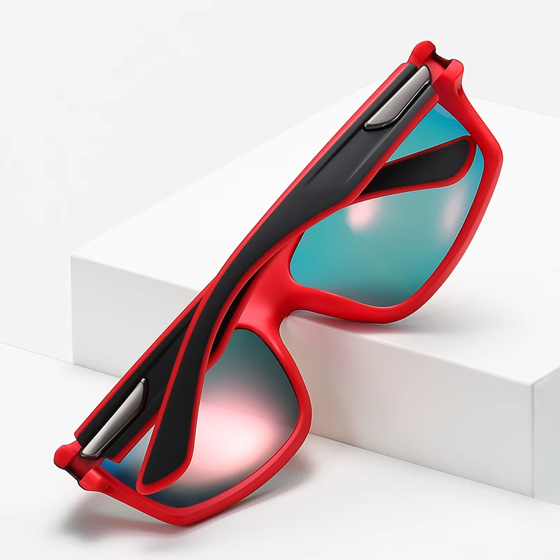 Men Sport Colorful Polarized Sunglasses With Prescription Eyewear Fashion Short-sight Sun Glasses For Man 0 -0.5 -0.75 To -6.0