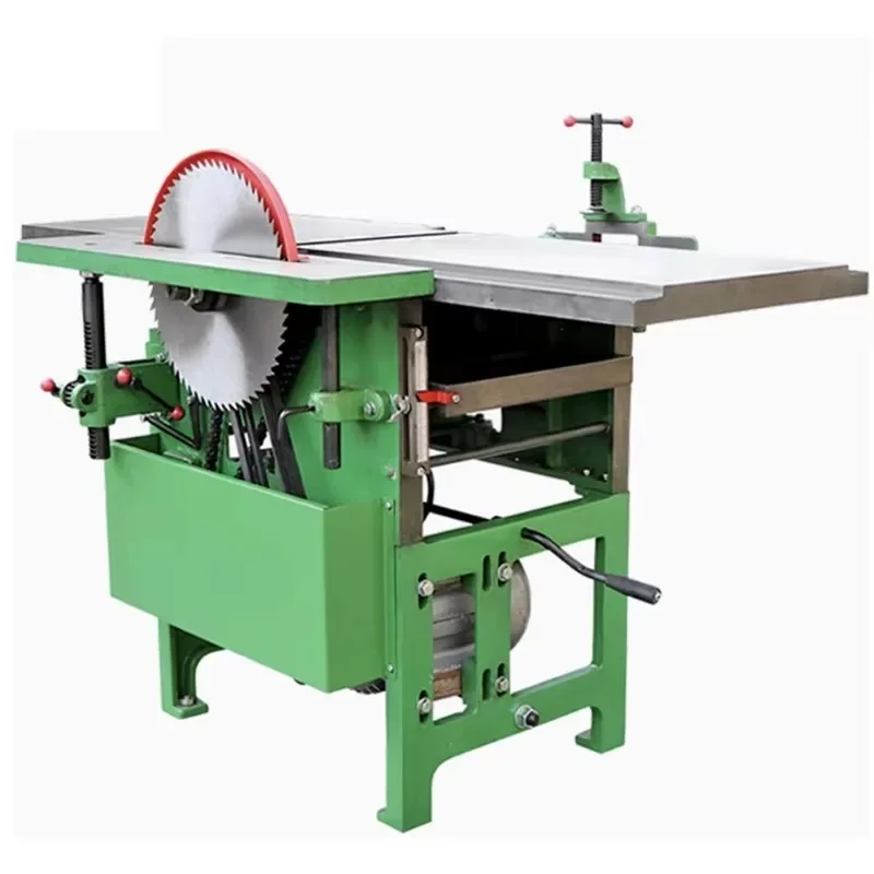 #Efficient Durable Wood Planer Saw Tenon Male Female Groove Square Hole Punching Broken Wood Flat Planer Machine