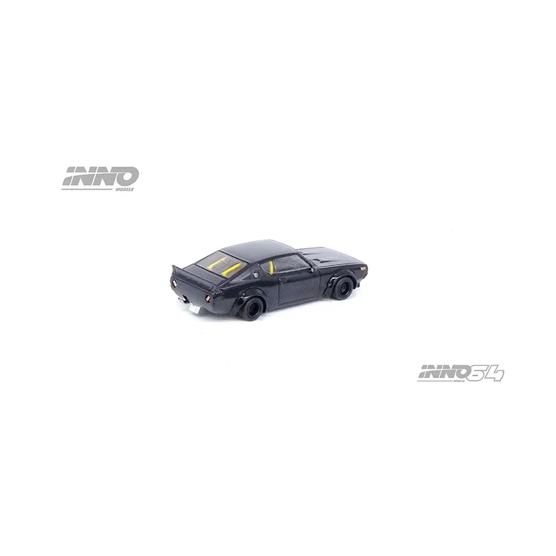 INNO 1:64 Skyline 2000 GTR KPGC110 KENMERI negro Diecast Diorama colección de modelos de coches juguetes en miniatura