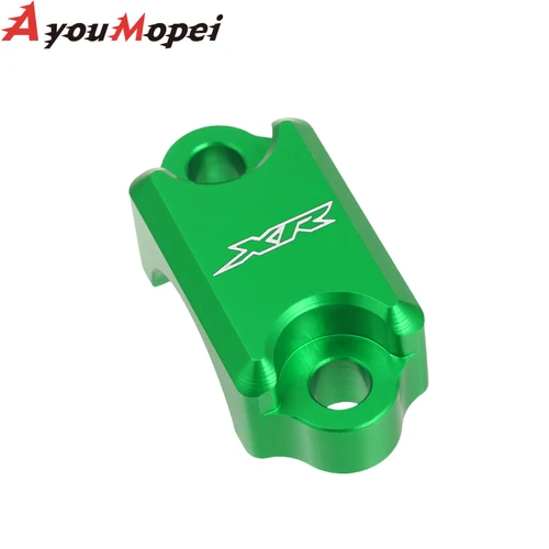 Imagen 2 del producto Cubierta de abrazadera de cilindro principal de freno delantero para Honda XR 125 150 190 230 250 400 600 650 L/R/abrazadera de manillar de motocicleta
