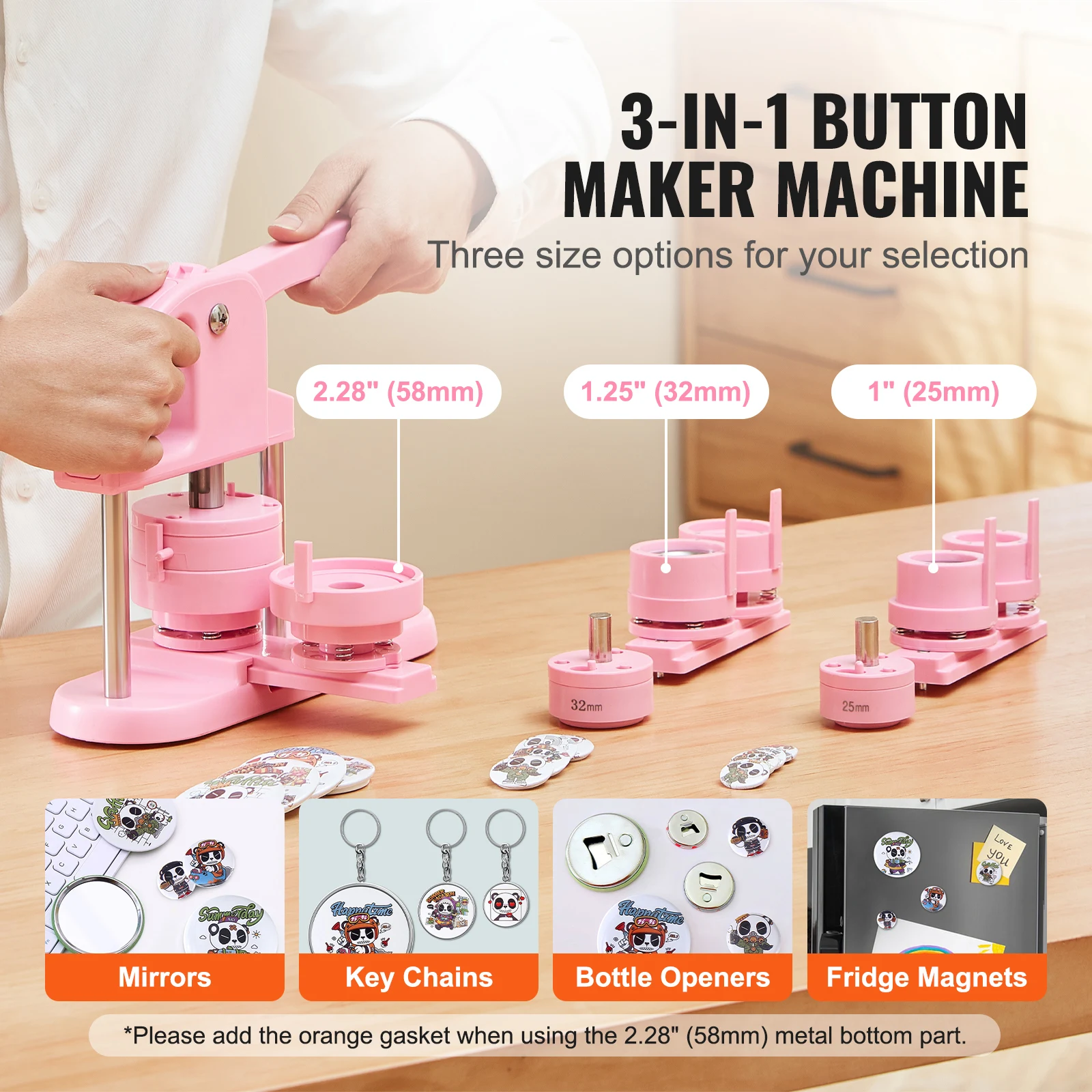3-in-1 Button Maker Machine 2
