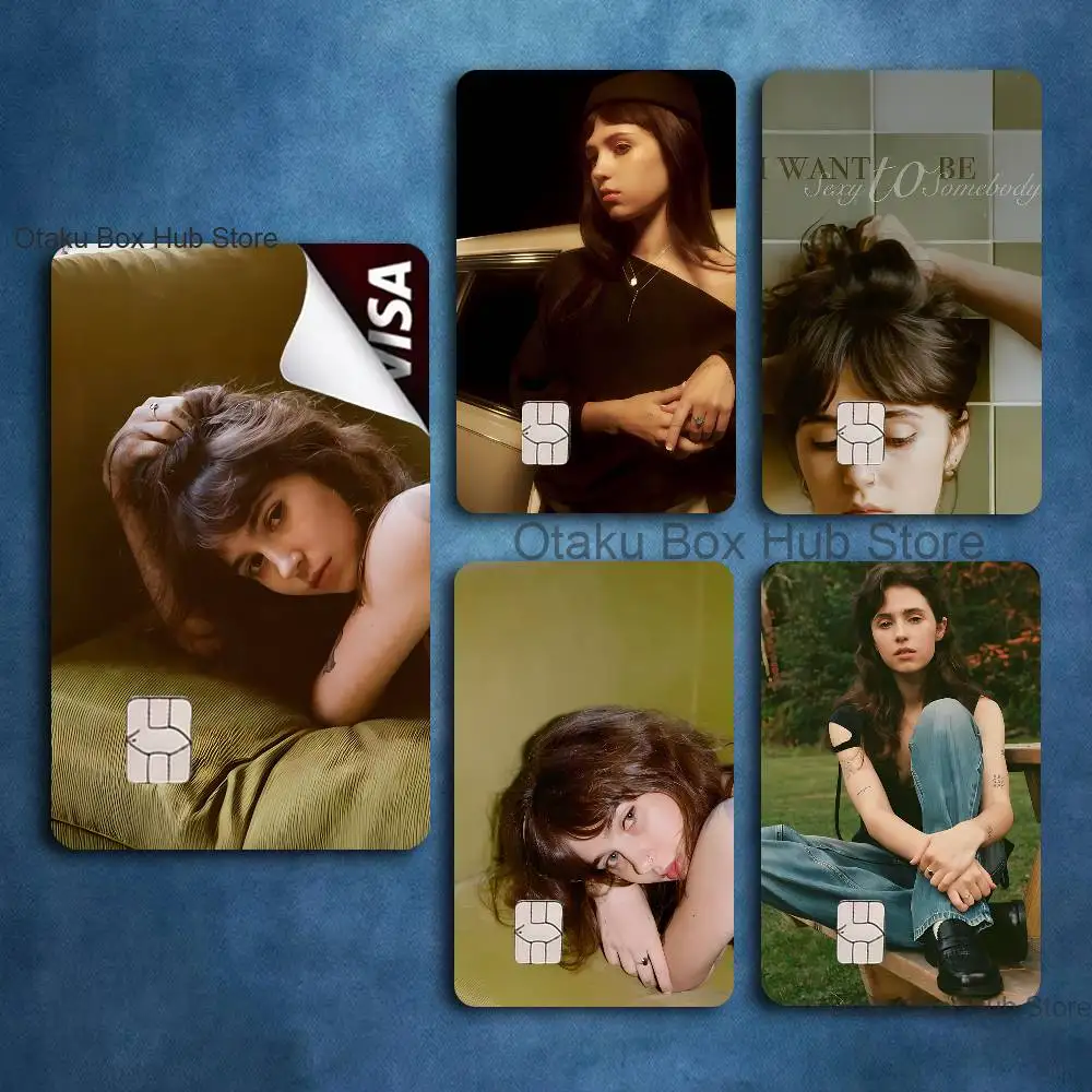 

Charm Singer C-Clairo Credit Card Skin Party Stickers for Visa Bank Card Bus Metro Access Card Pvc Waterproof Decal Gift