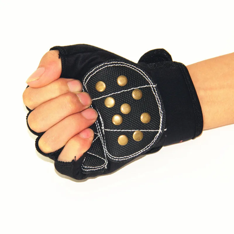 2pcs Downhill Safety Gear Glove Skateboard Gloves Slide Gloves With Slider Brake