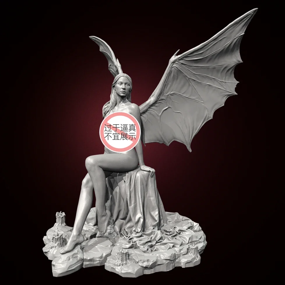 

The height of man 30mm 40mm 65mm Resin model beauty colorless and self-assembled （3D Printing ）TD-7506/3D