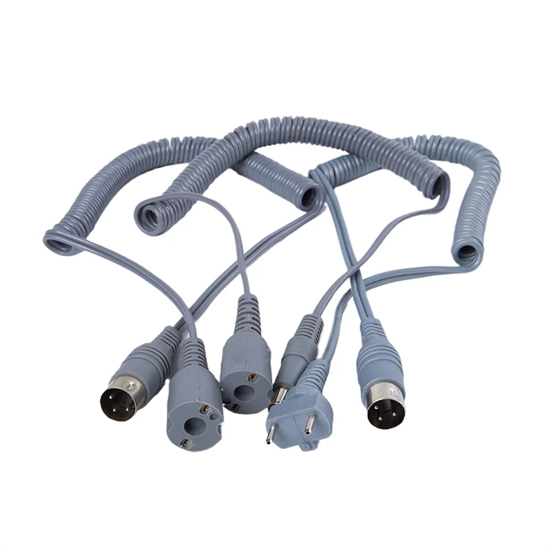 1Pcs Strong Machine Accessories Nail Drill Handpiece Cord Power Cable For Electric Manicure Drill Gray Handle Rope