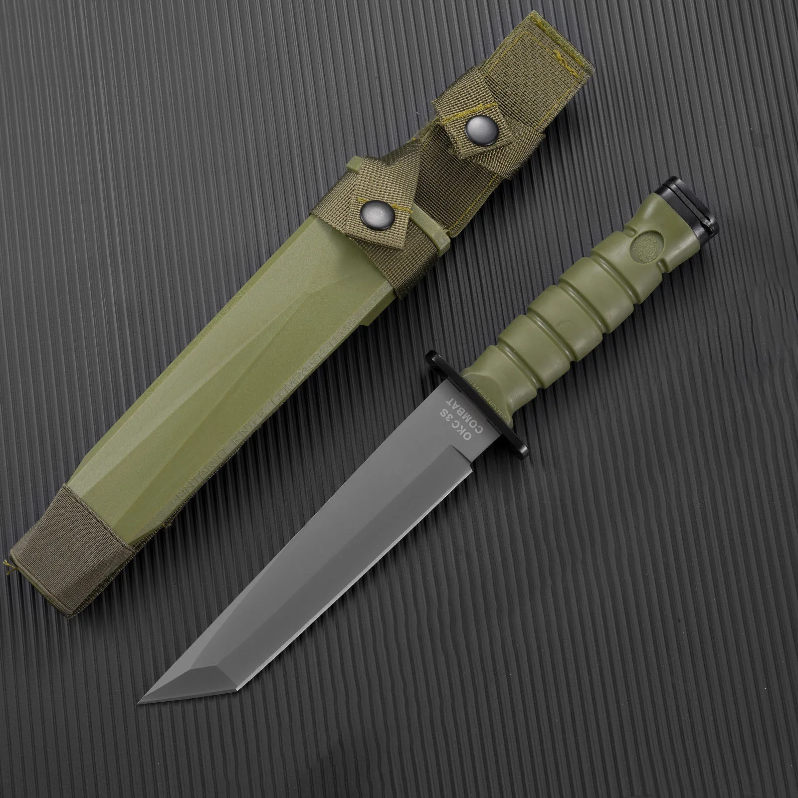 1pc Handy Military Tactical Knife, Self-Defense, For Outdoor, Fishing, Adventure, Boarding, Survival Knife