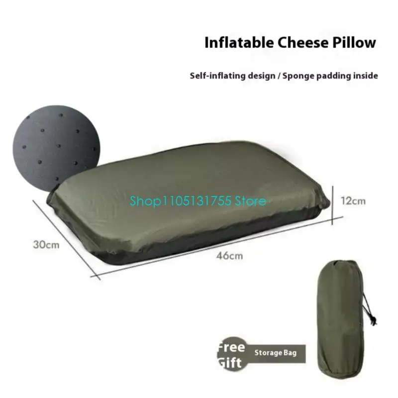 Set Penyimpanan Padat Pusat Spume Memori Bantal Pemutih Inflasi Otomatis