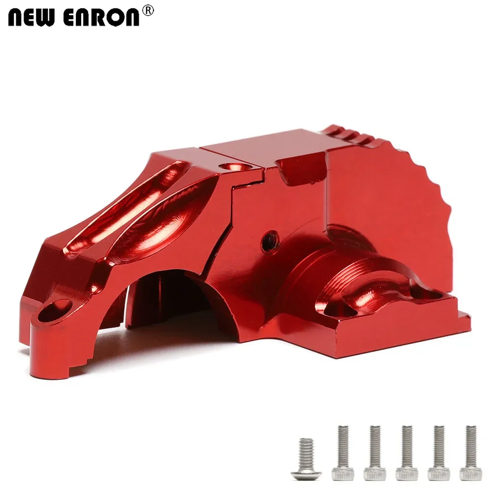 NEW ENRON #8987 Alloy Main Tooth Protection Cover Motor Cover Replace for RC Car 1/10 Traxxas MAXX 4S MONSTER TRUCK-89076-4