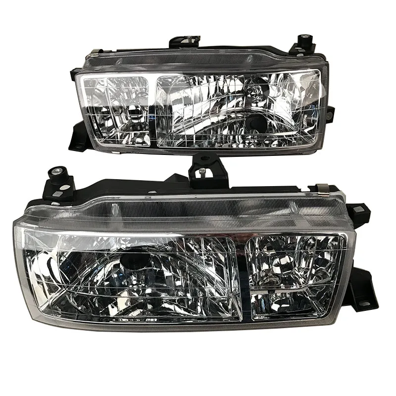 Automobile Headlamp For Toyota CRESTA GX90 JZX90 LX90 1992 1993 1994 1995 Car Headlight Transparent Crystal Lamp