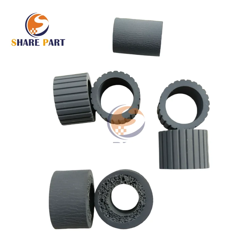 Imagem -03 - Papel Pickup Feed Roller Kit para hp Scanjet Enterprise Flow Borrachas de Pneus Adf 7000 s3 5000 s4 3000 L2756a L275560001 10set