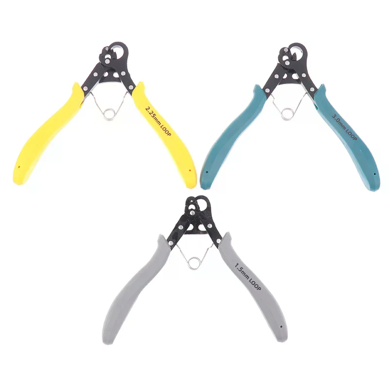 Jewelry 1.5/2.25/3mm Wire Rolling Plier Set for Wire Winding Bending Repair Making Tool Round Nose Pliers for Wire Ring Wrapping