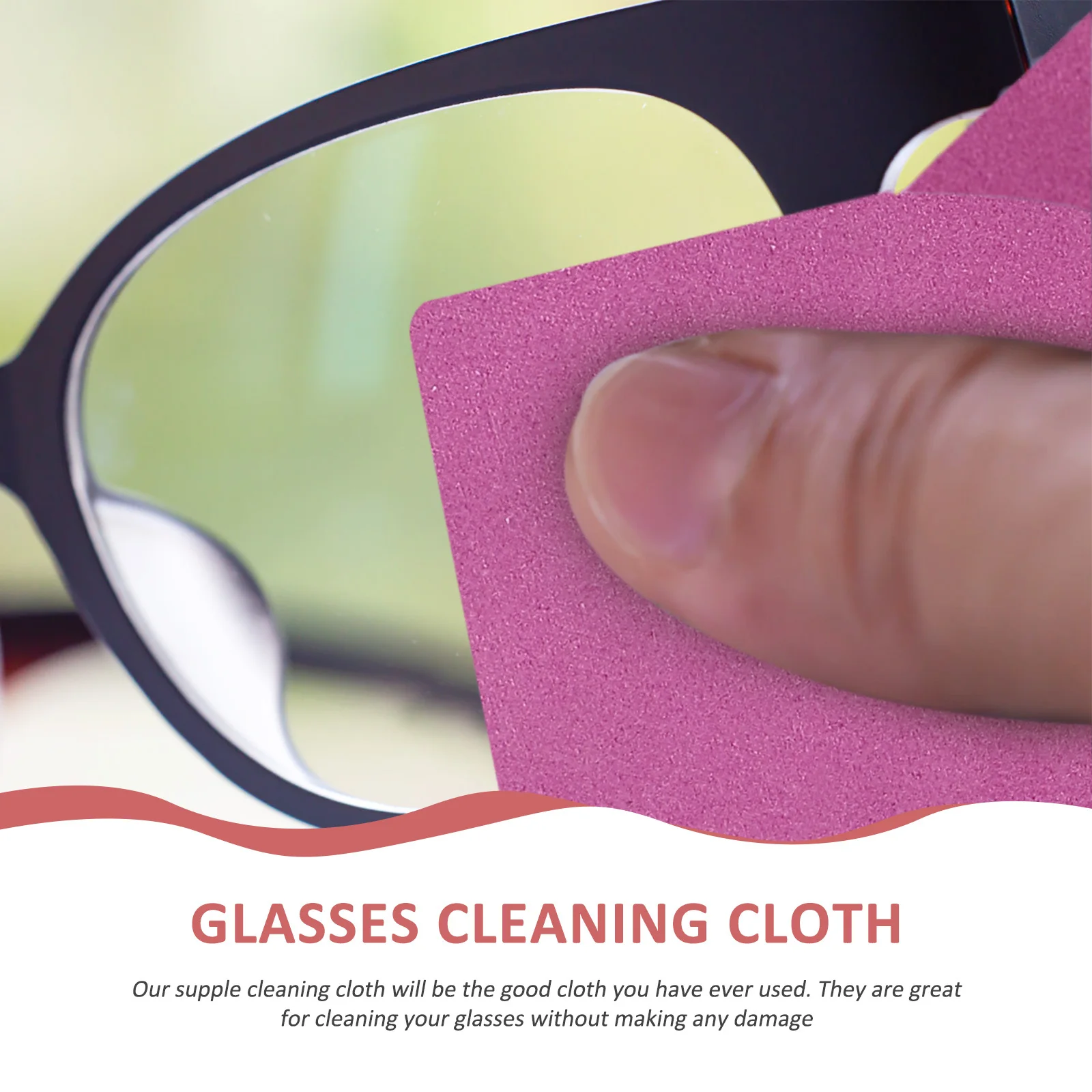 

20Pcs Microfiber Eyeglasses Cleaning Cloths Practical Wipes Microfiber Cleaning Cloth Cloths