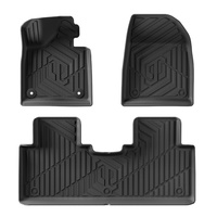 for Leapmotor C10 2024 2025 TPE 3D Car Floor Mats Waterproof All Weather Accessories Black 3PCS/Set