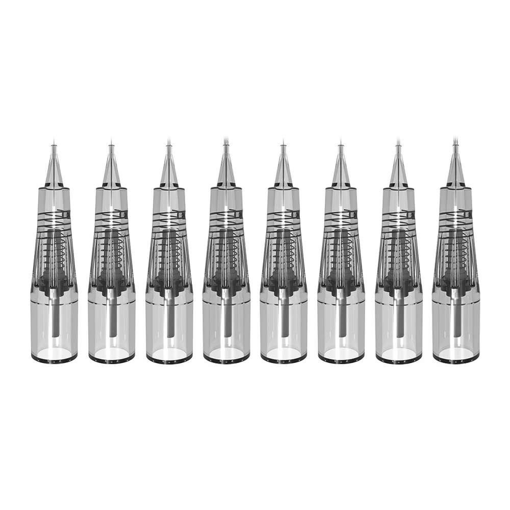 15Pcs M7 Tattoo Nadeln Augenbrauen Microblading Piercing Nadeln Stift Make-Up für Semi Permanent PMU Tattoo Maschine Gun Verbrauchsmaterialien