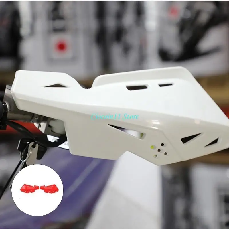 

Y1UB Reinforced Motorcycle Hand Guards Universal Anti Vibration Handlebar