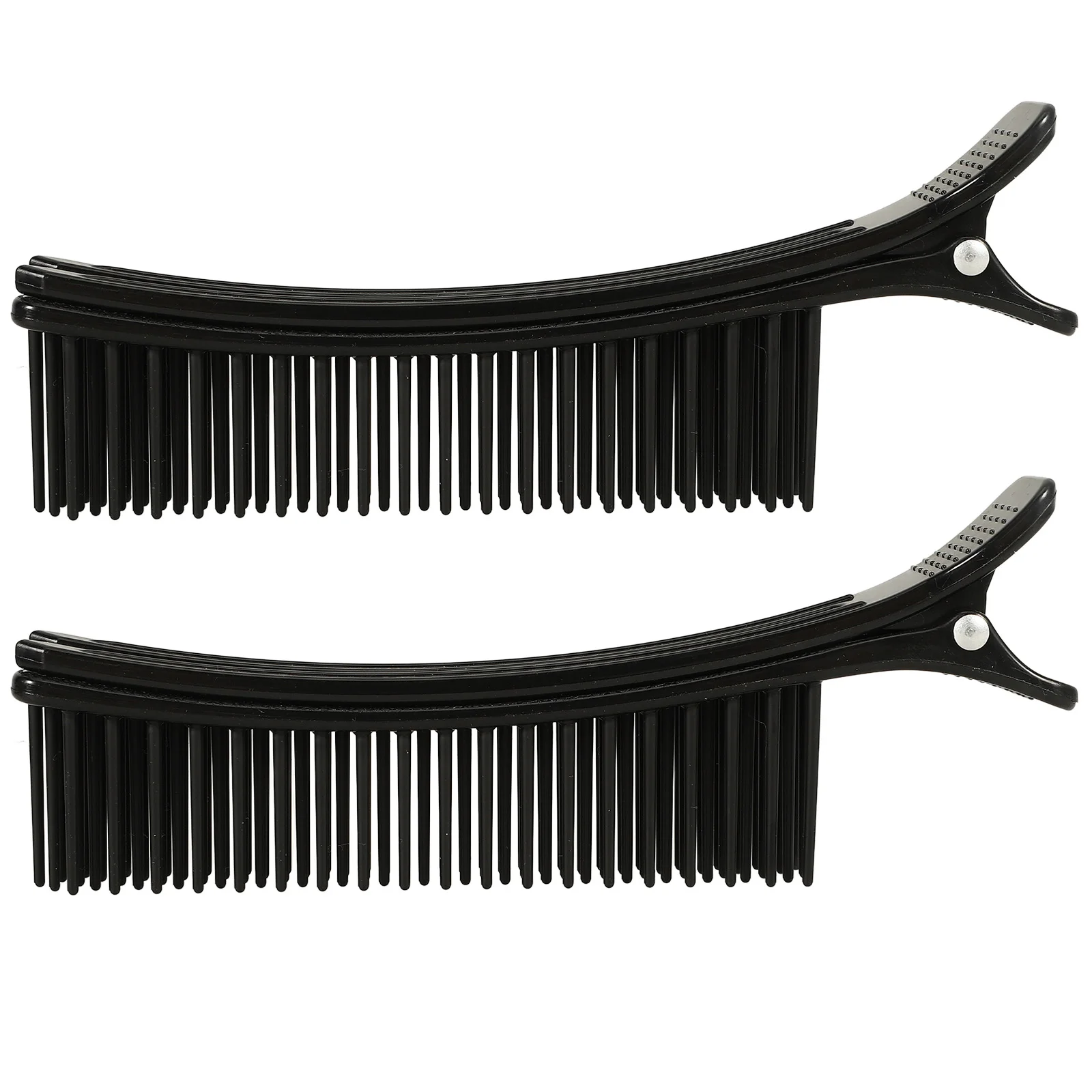 

2 Pcs Hair Salon Clips Extra Large Sectioning with Comb for Girls Partition Folder