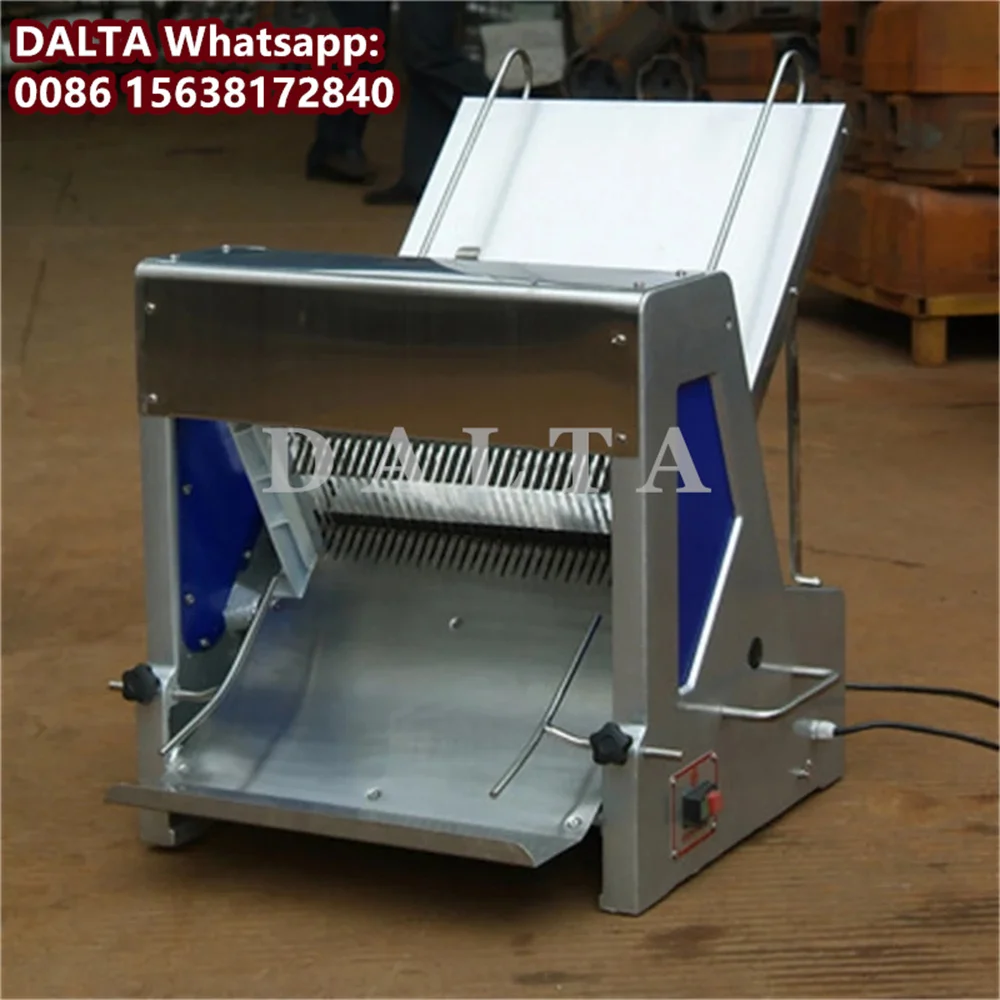 Bread Slicing Machine With 304 Stainless Steel Bread Cutter Electric Small Bread Slicer Toast Loaf for Home
