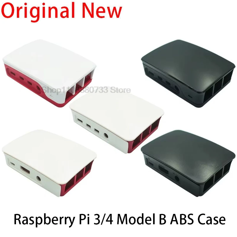 for Raspberry Pi 3/4 case Official ABS enclosure Raspberry pi 4b 1GB 2GB 4GB box shell from the for Raspberry Pi Foundation