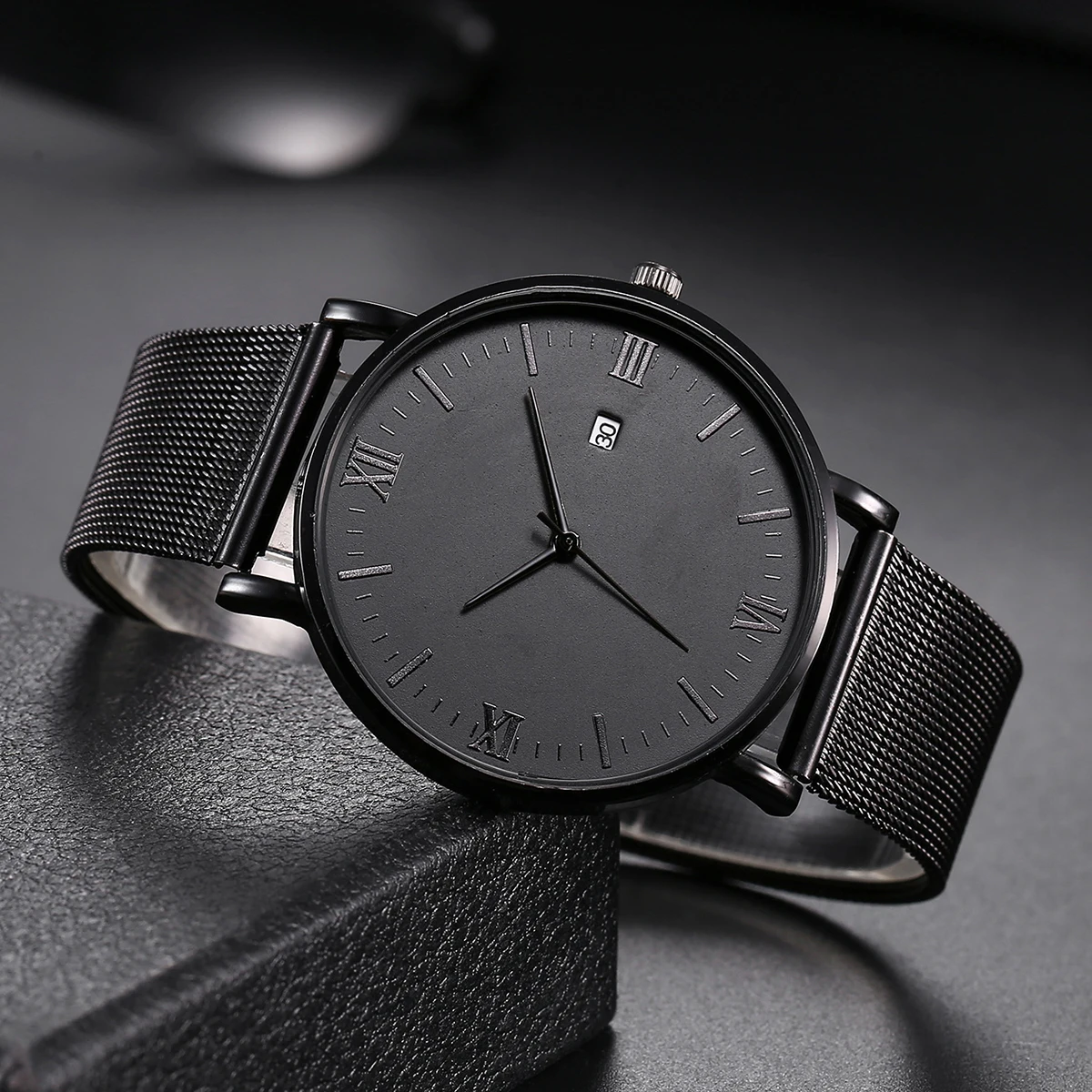 2PCS Stylish And Exquisite Minimalist Quartz Watch And Electronic Watch Bracelet Gift Choice