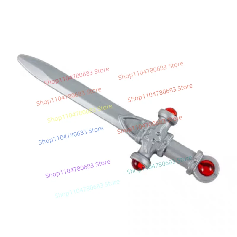 

MOC Building Blocks Mini Doll Accessories Gemstone Sword Red Sword Assembled Collectible Ornaments Holiday Gifts